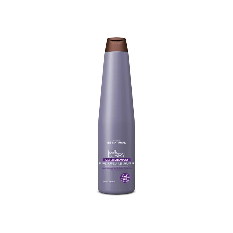 BE NATURAL - Shampoo Para Cabello Decolorados Blue Berry 350ml Be Natural