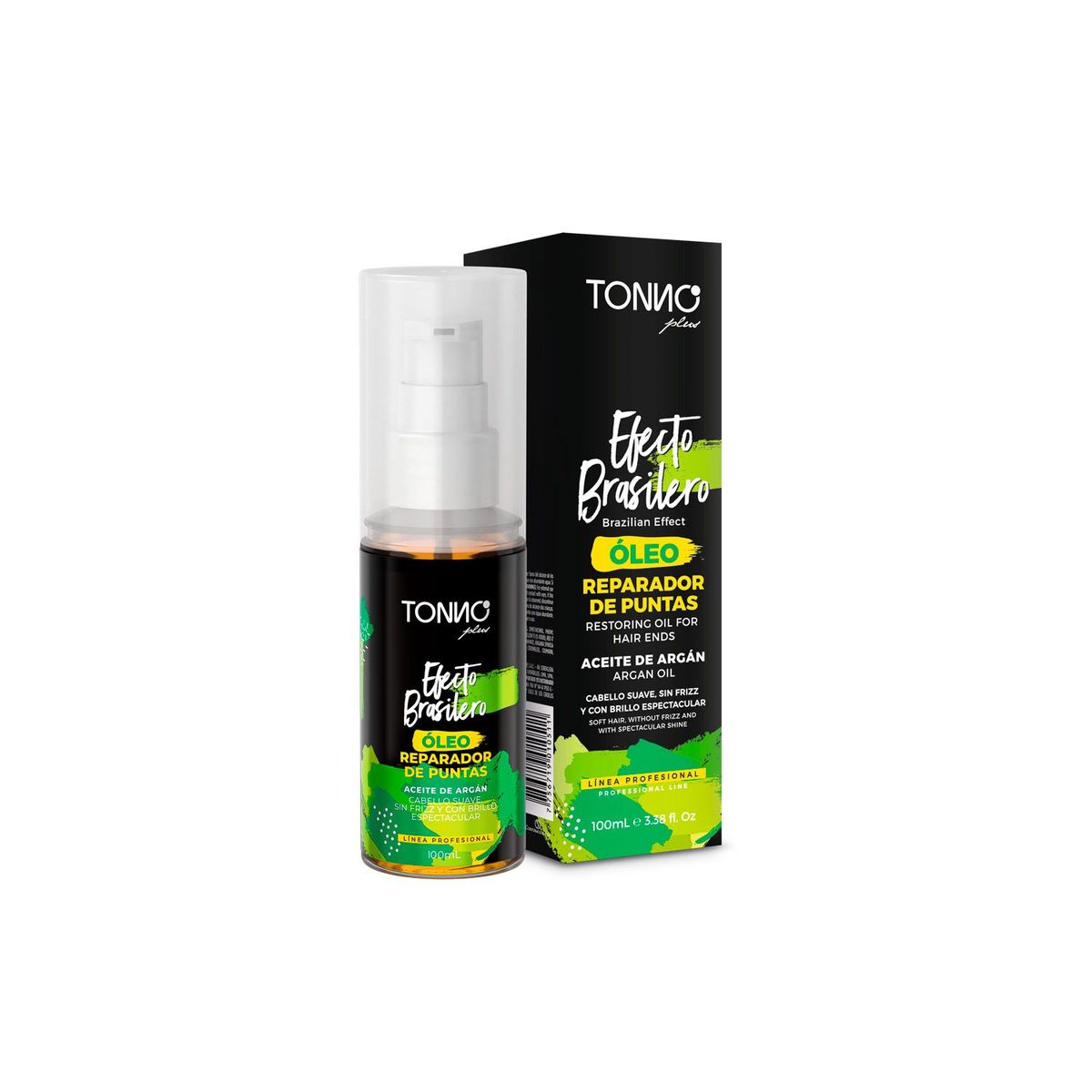 TONNO PLUS - Oleo Reparador de Puntas Efecto Brasilero 100ml Tonno Plus