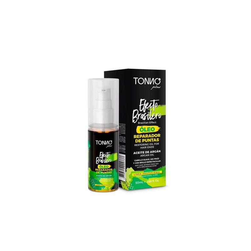 TONNO PLUS - Oleo Reparador de Puntas Efecto Brasilero 50ml Tonno Plus