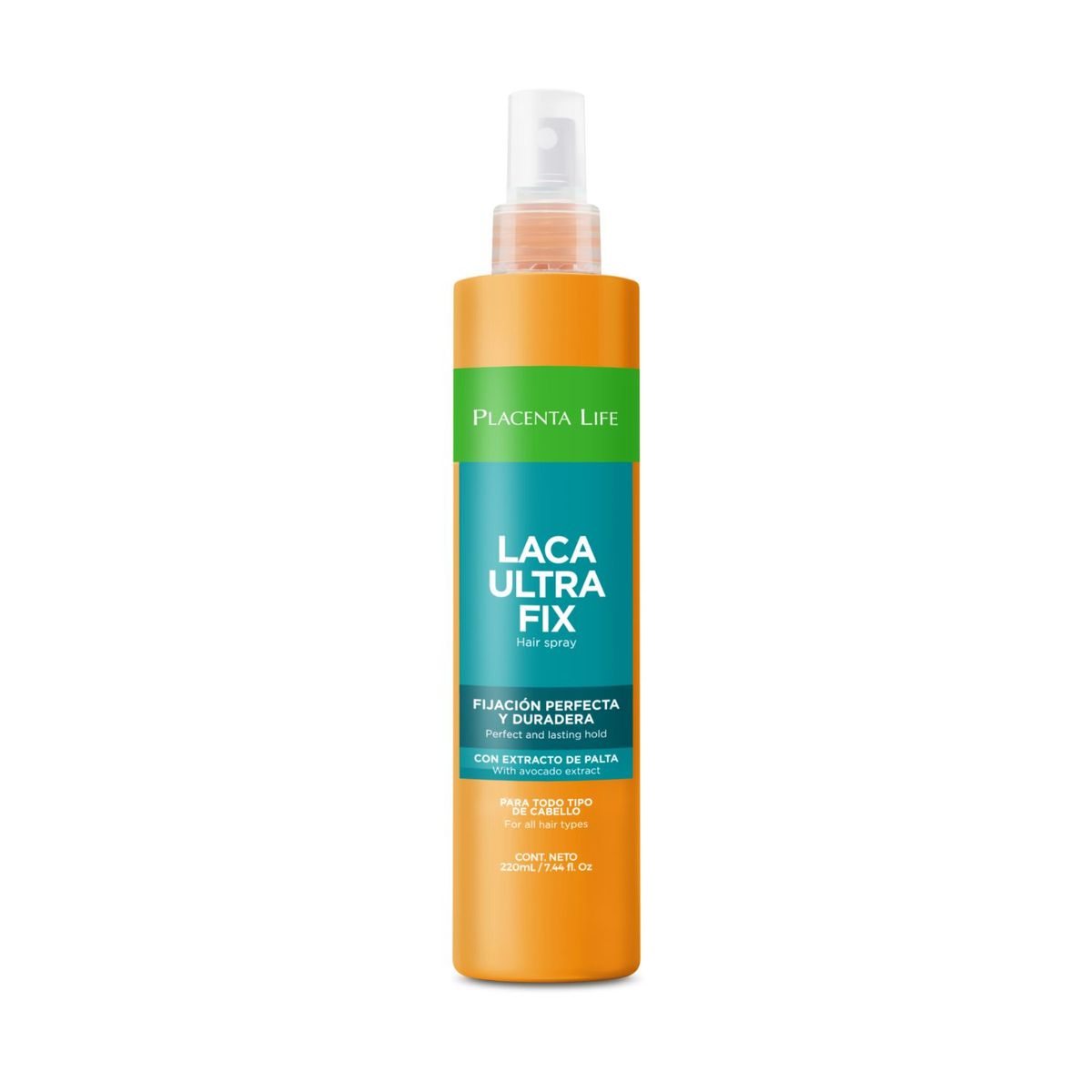 PLACENTA LIFE - Laca Ultrafix Fijación Duradera 220ml Placenta Life