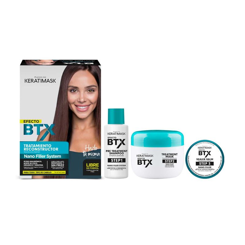 KERATIMASK - Efecto BTX Tratamiento Reconstructor Kit Keratimask