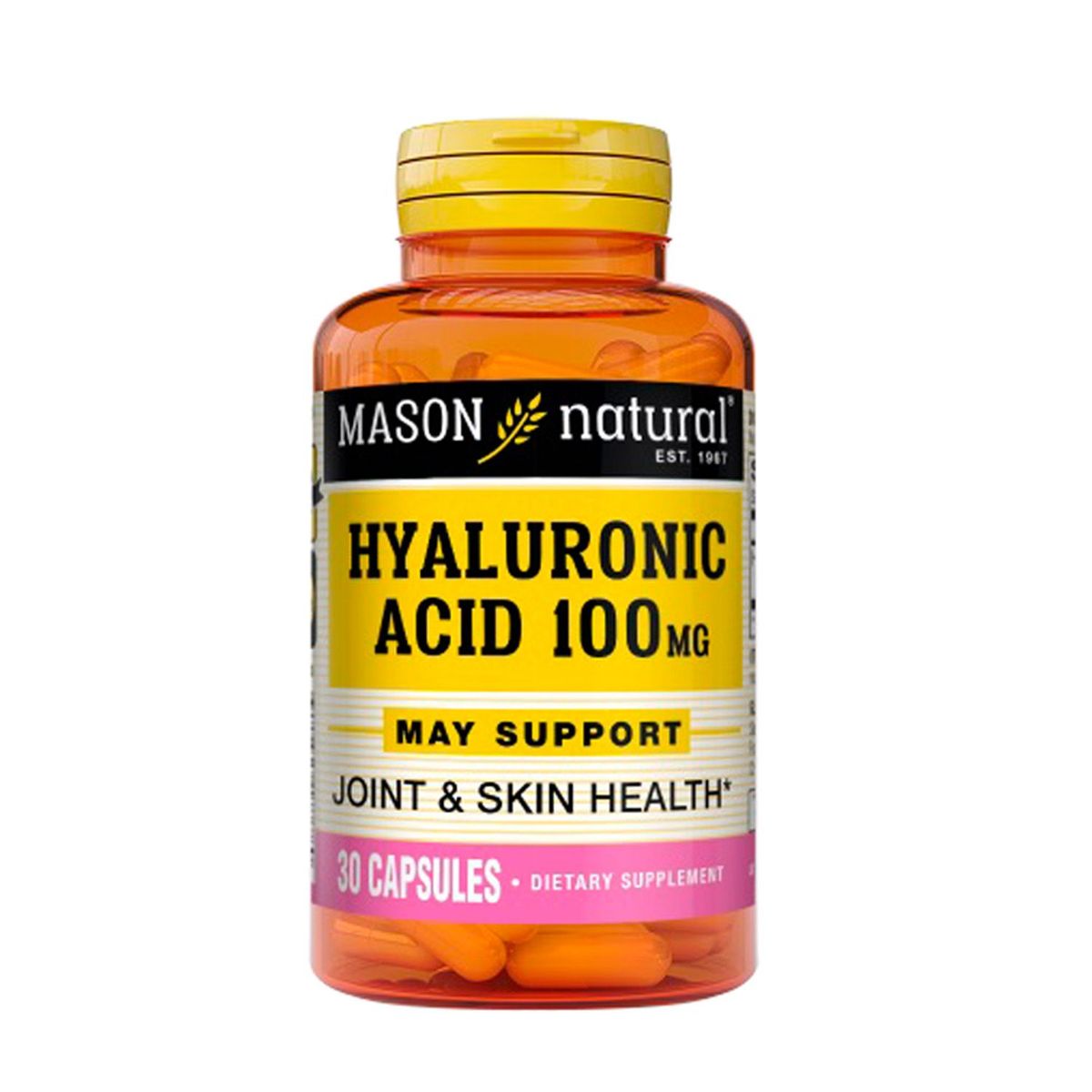 MASON - Mason Natural Ácido Hialurónico 100 Mg 30 Cápsulas