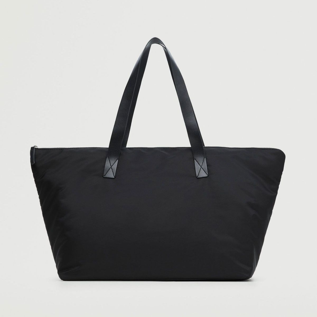 MANGO - Bolso Mujer Mango Shopper Nylon