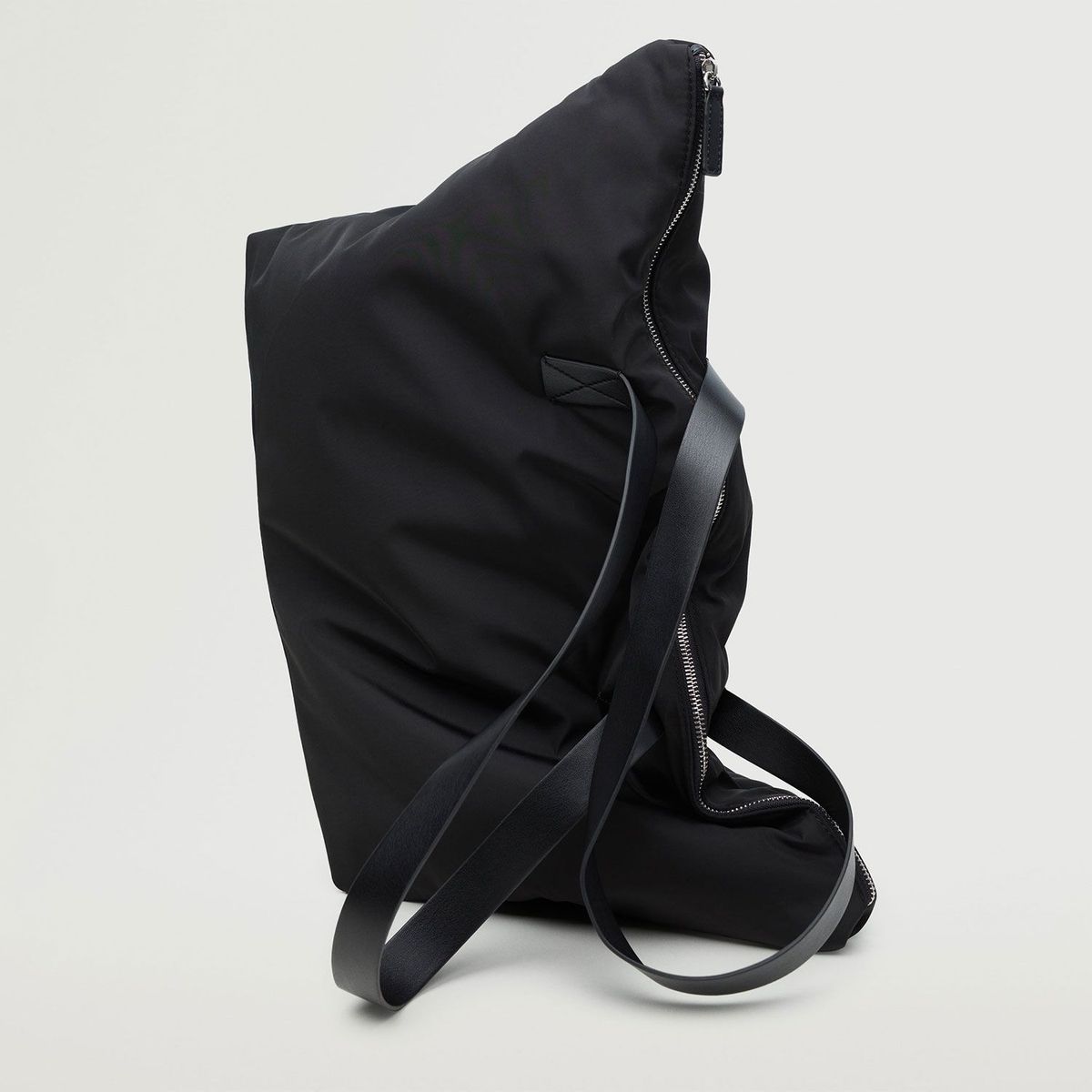 MANGO - Bolso Mujer Mango Shopper Nylon