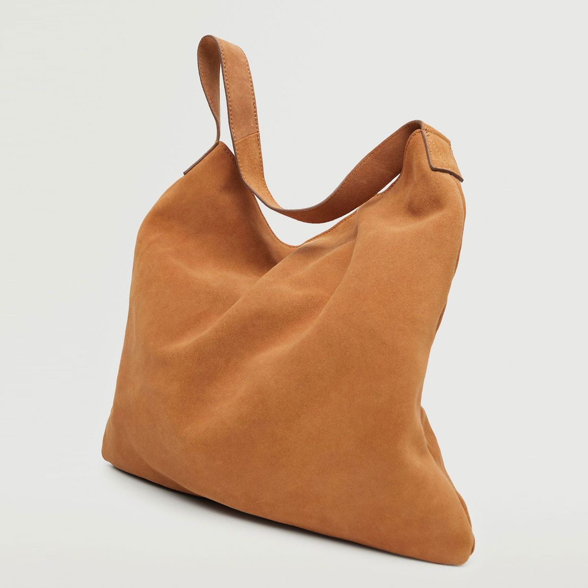 MANGO - Bolso Mujer Mango Saco Piel