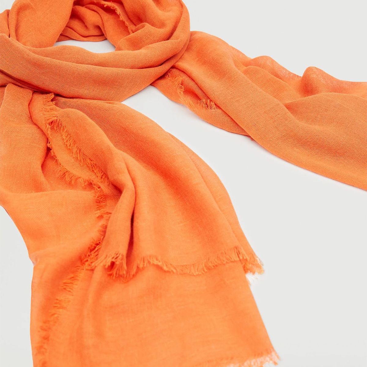 MANGO - Fular Mujer Peachy Mango