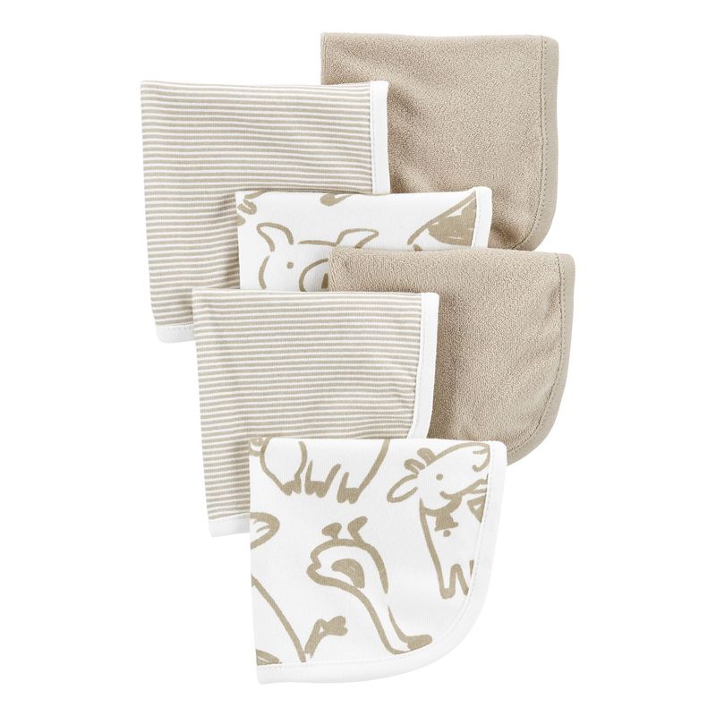 CARTER'S - Toalla Pack x6 Bebé unisex