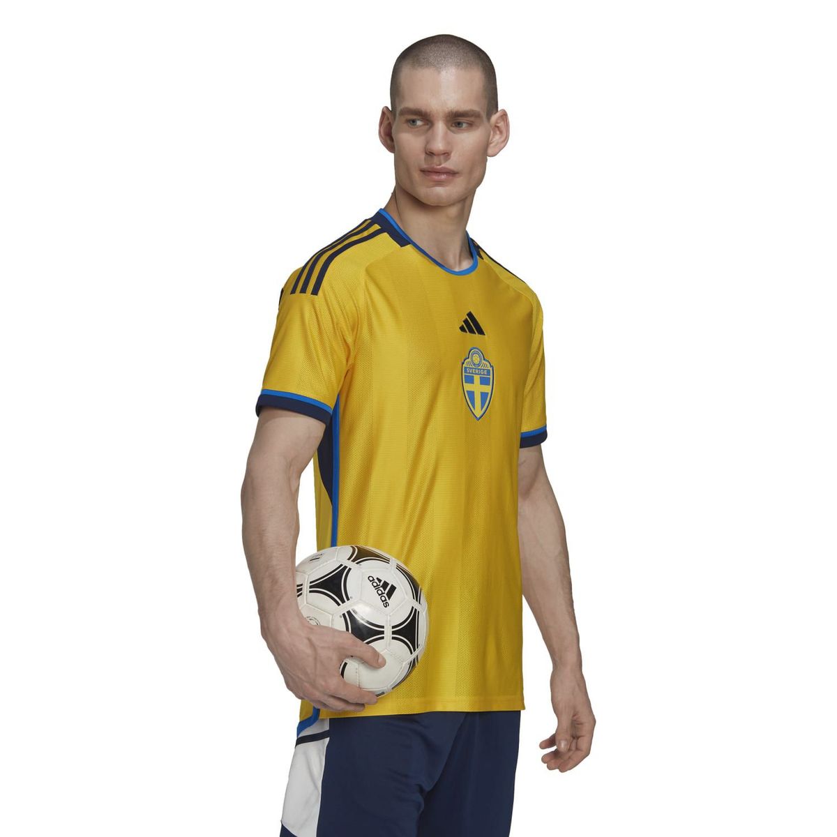 ADIDAS - Camiseta de Fútbol Titular Suecia Aeroready Adidas Hombre