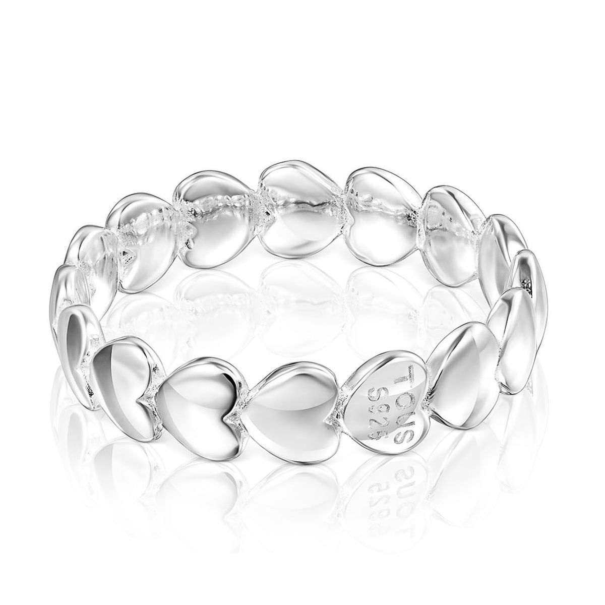 TOUS - Anillo Corazón De Plata Motivos