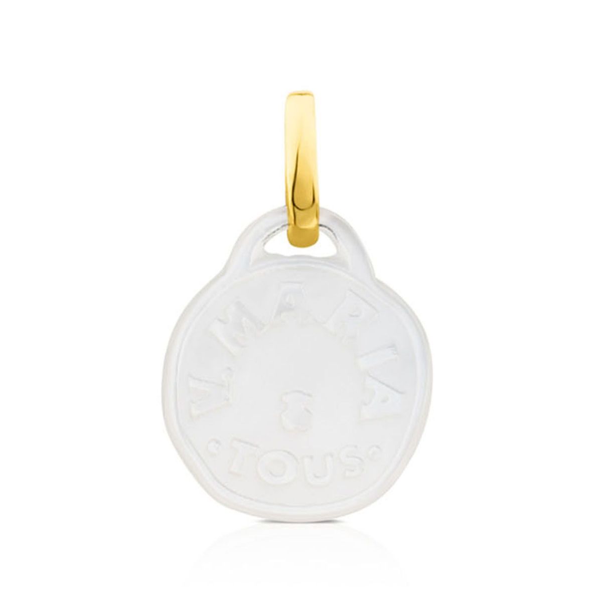 TOUS - Colgante Maria de oro con nácar Dev Tous