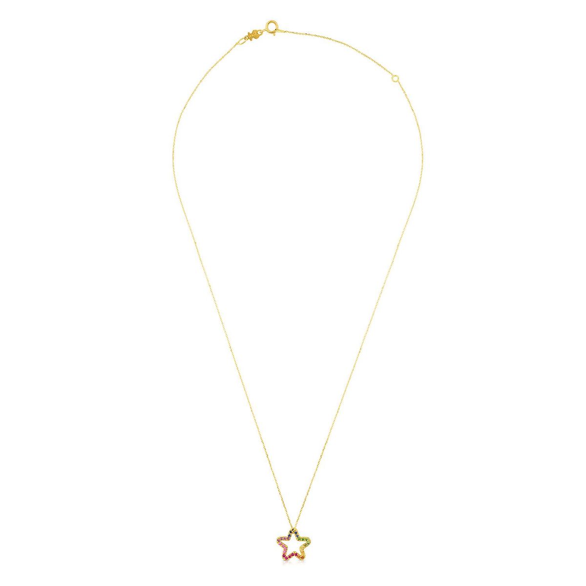 TOUS - Collar Icon de Oro con Gemas