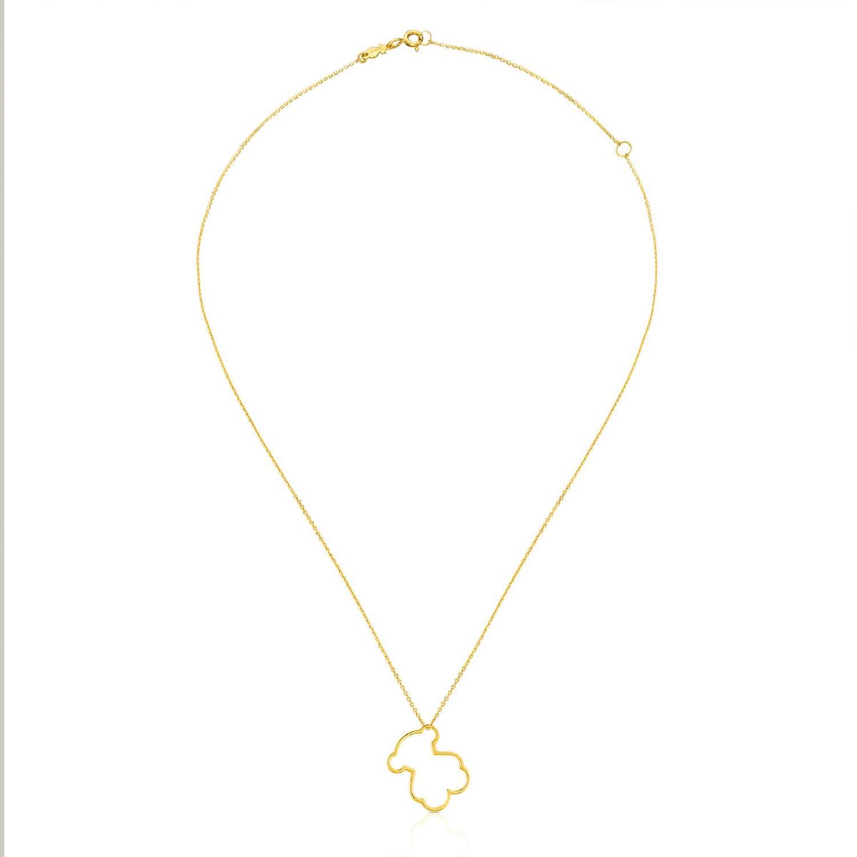 TOUS - Collar de oro Silueta Tous