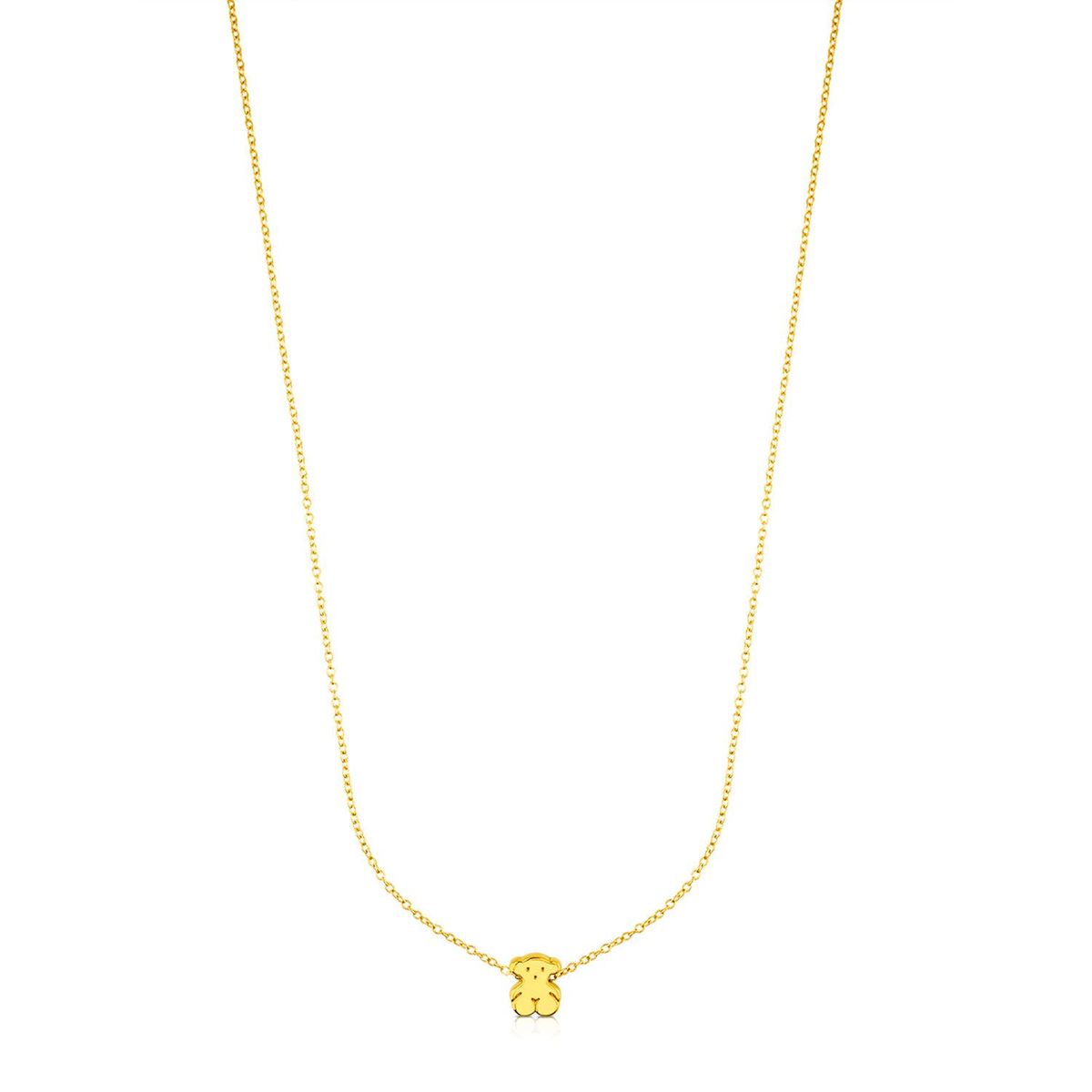TOUS - Collar pequeño de oro motivo oso Tous