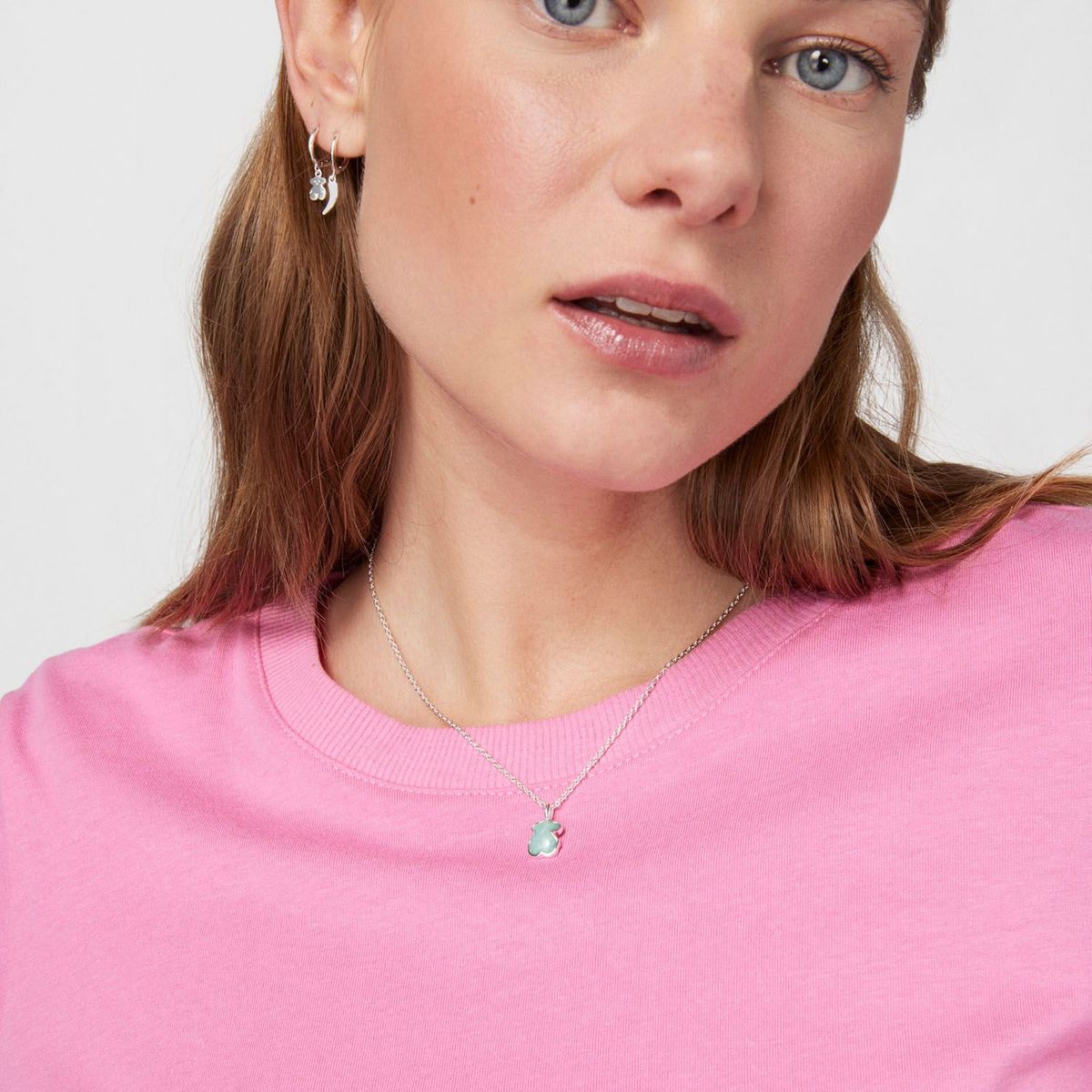 TOUS - Dije De Plata Con Amazonita New Color