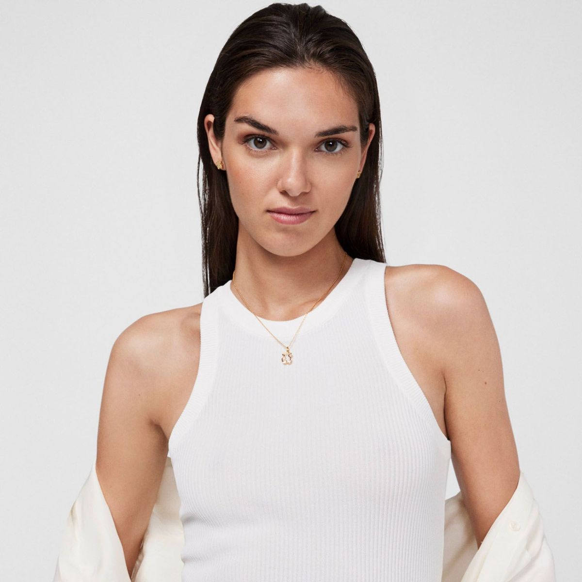 TOUS - Dije De Plata Vermeil Galax y