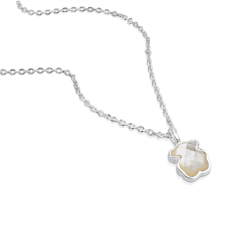Nacar Colgantes De Tous De Plata Silver Camee Pendant With Mother