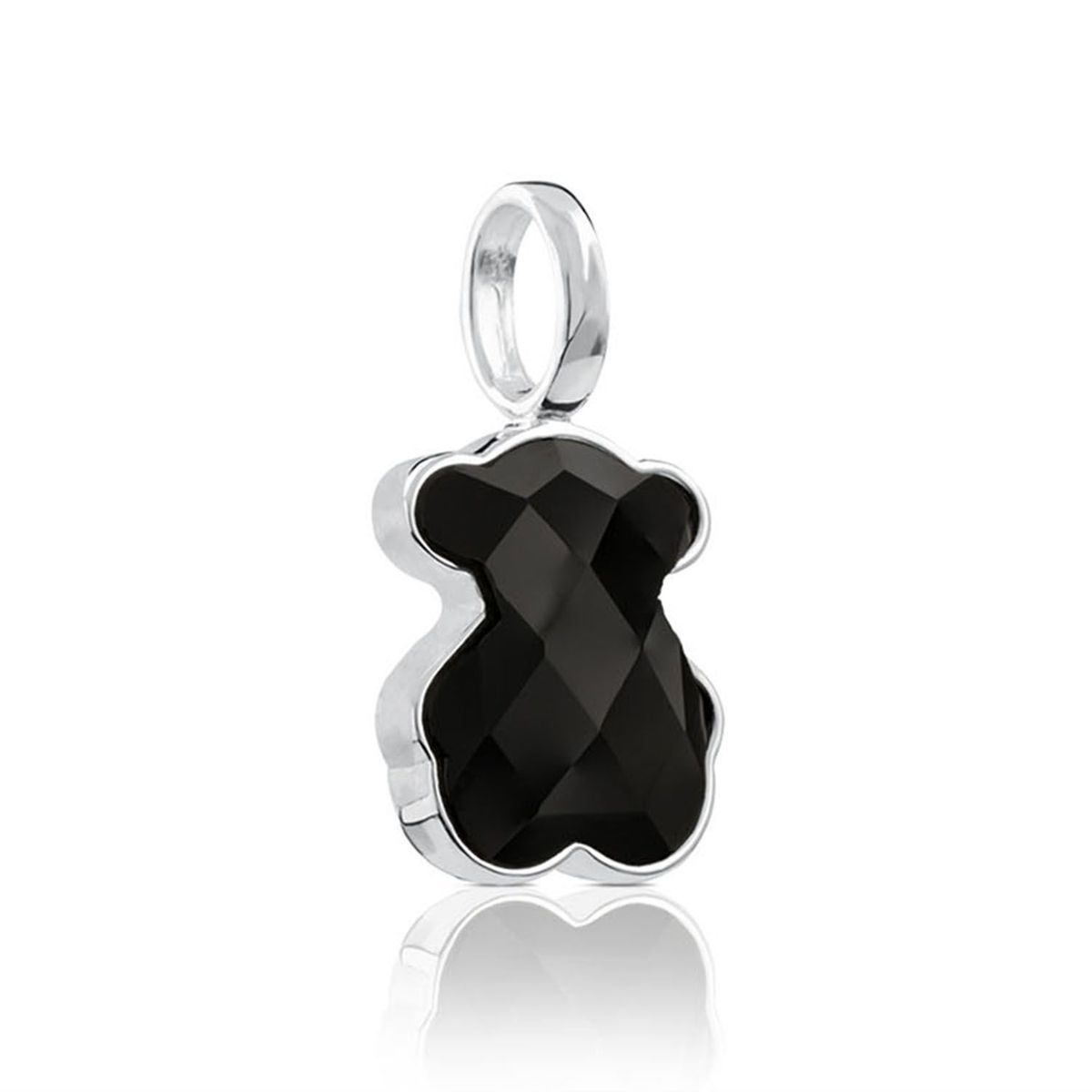 TOUS - Colgante De Plata  Ónix Facetado