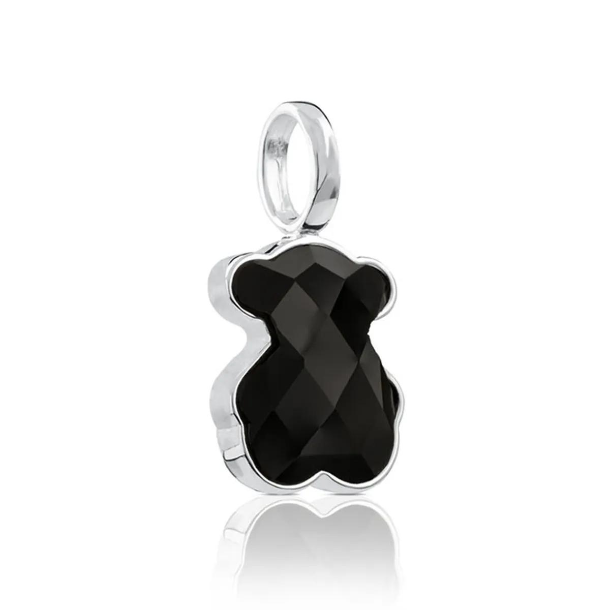 TOUS - Colgante De Plata  Ónix Facetado