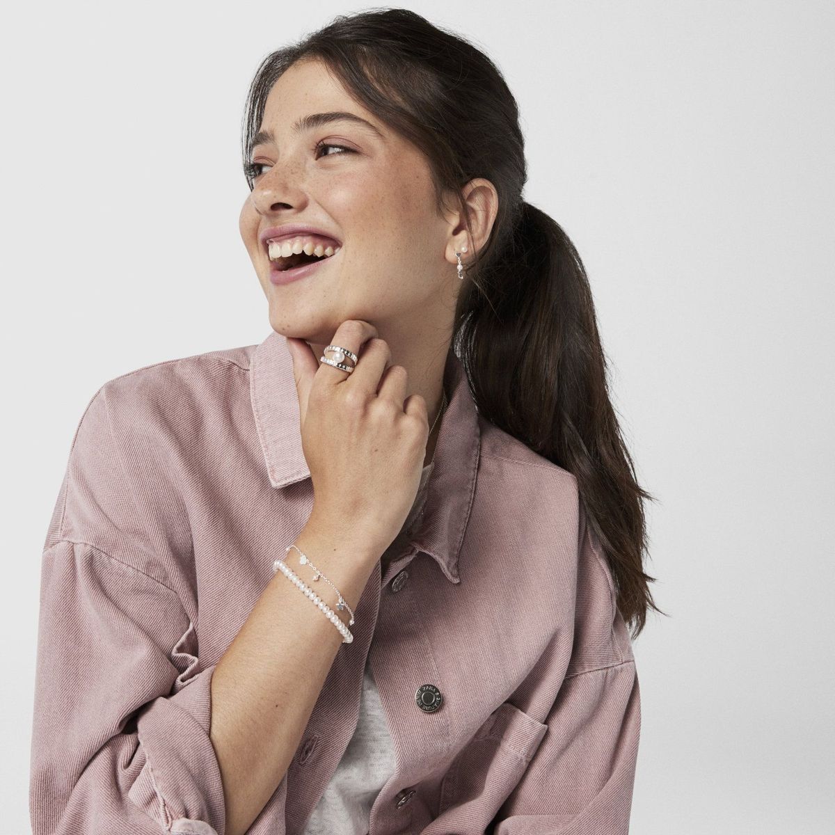 TOUS - Pendientes De Plata  Perlas Cool Joy