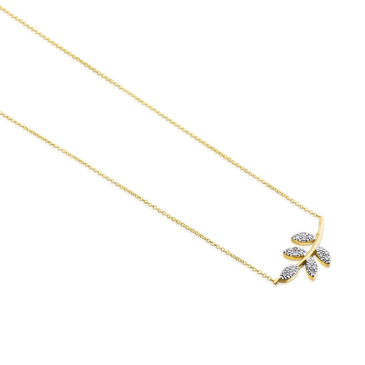 TOUS - Collar De Oro Diamantes Gema Power