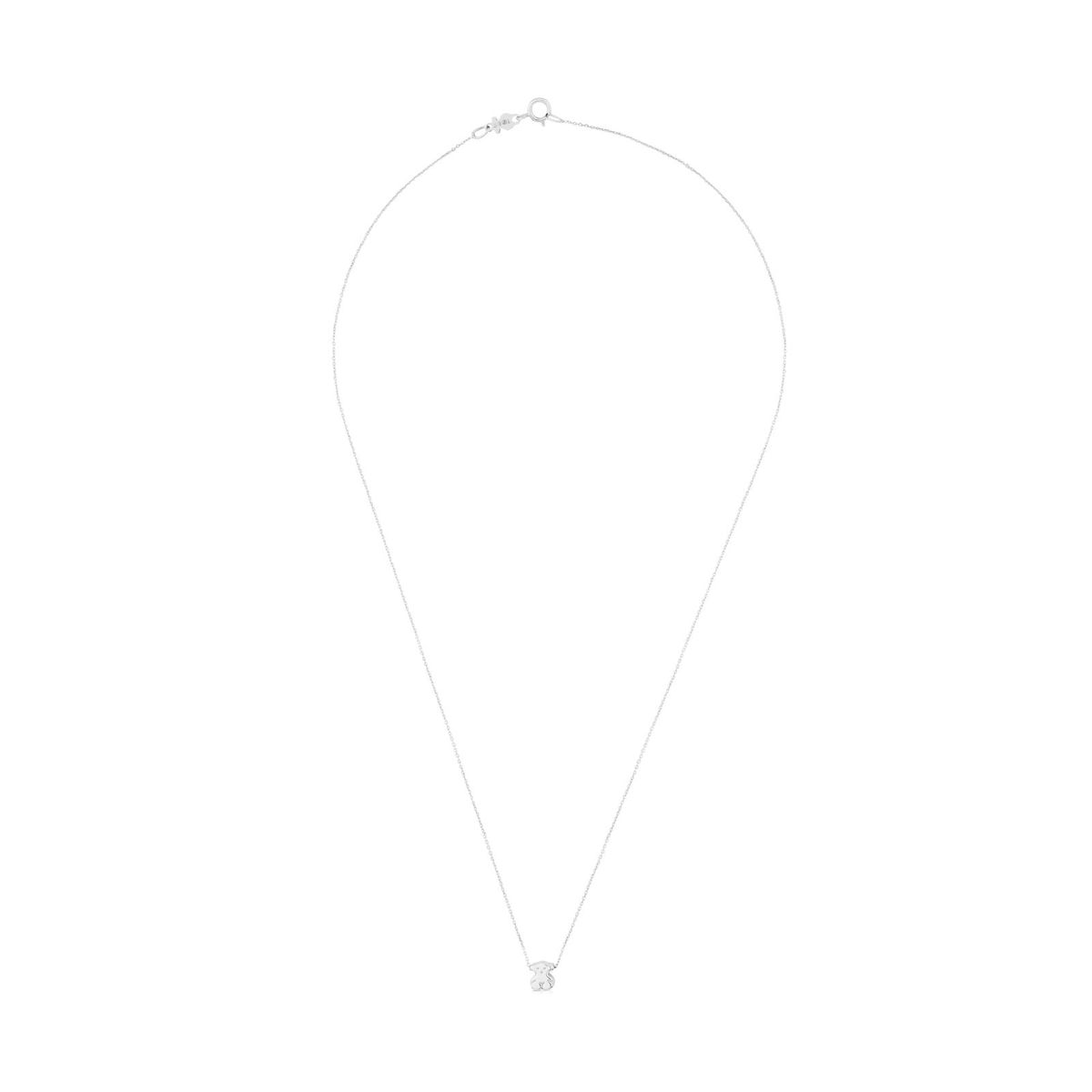 TOUS - Collar Xxs De Oro Blanco Sweet Doll