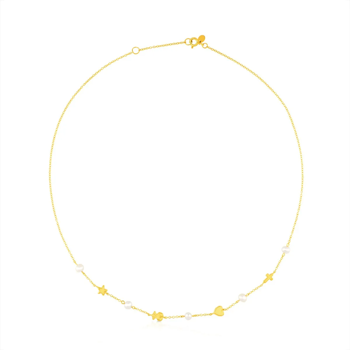 TOUS - Collar de oro y perlas cultivadas Tous