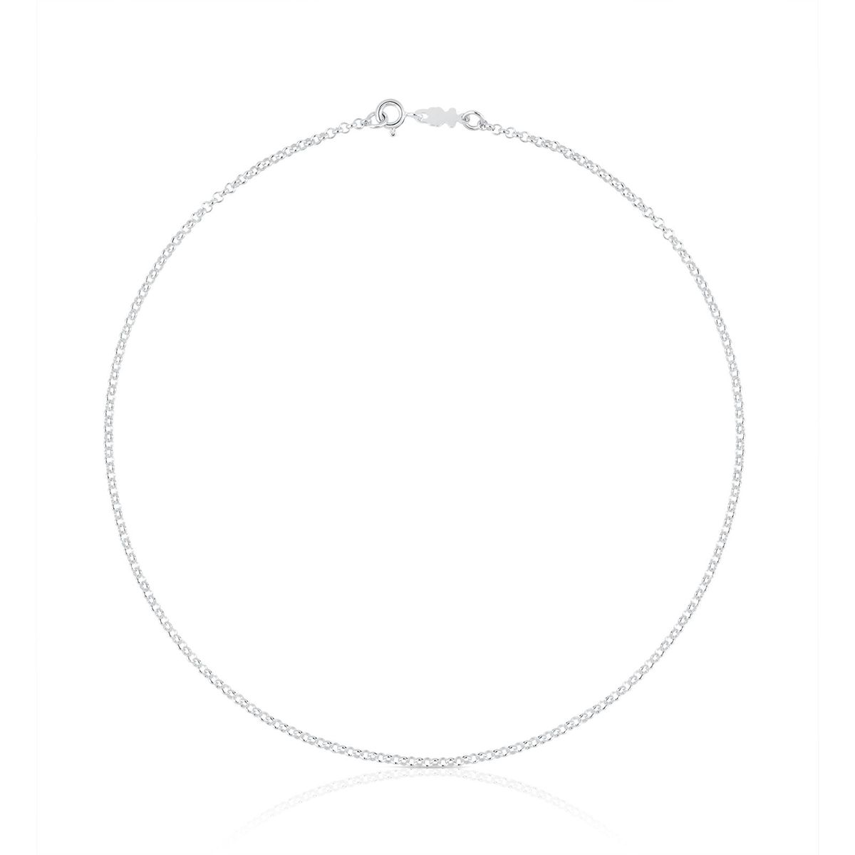 TOUS - Gargantilla De Plata Con Anillas