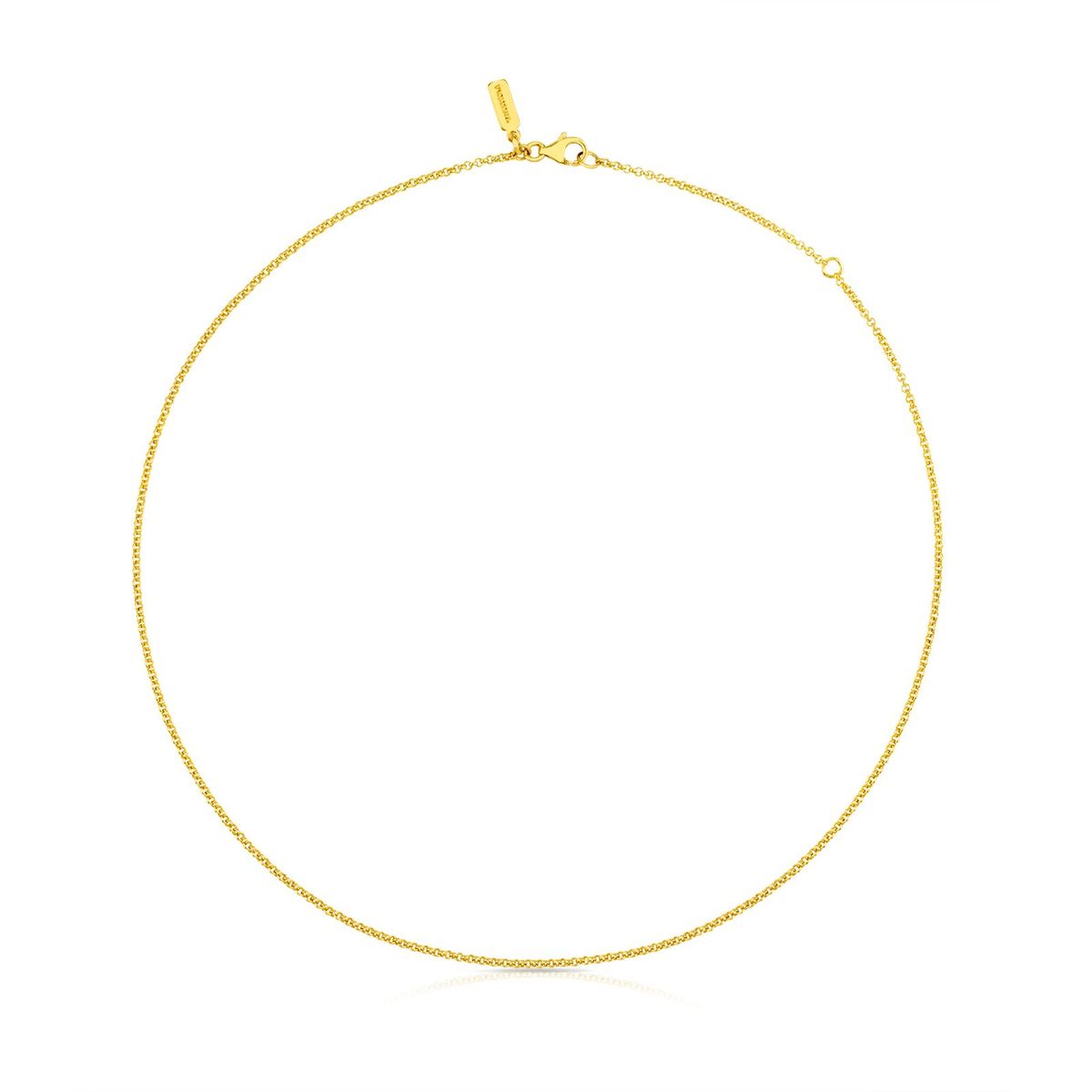 TOUS - Cadena TOUS Chain de con baño de oro 18 kt sobre plata