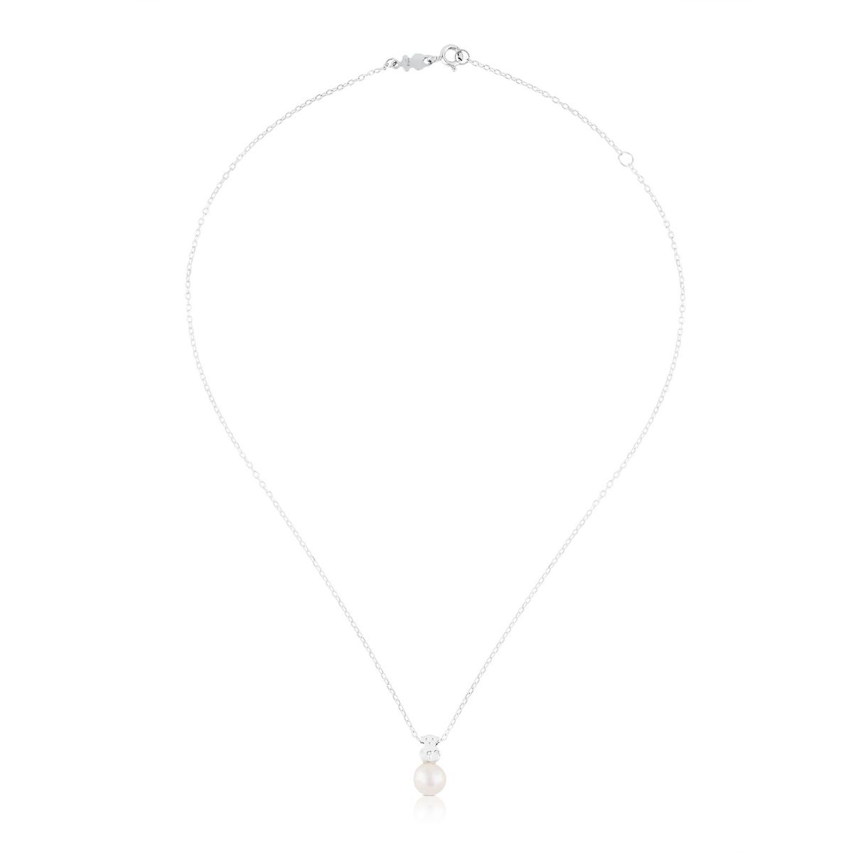 TOUS - Collar De Plata Con Perla Cultivada