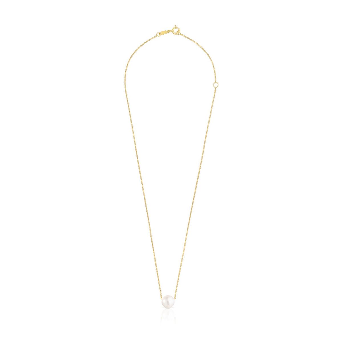 TOUS - Collar De Plata Vermeil  Perla Glory