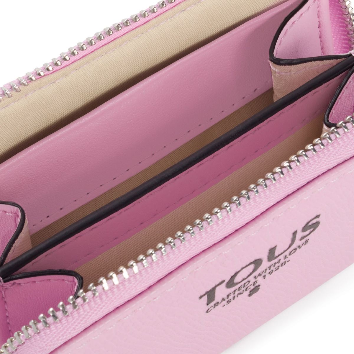 TOUS - Monedero mediano malva Funny Tous