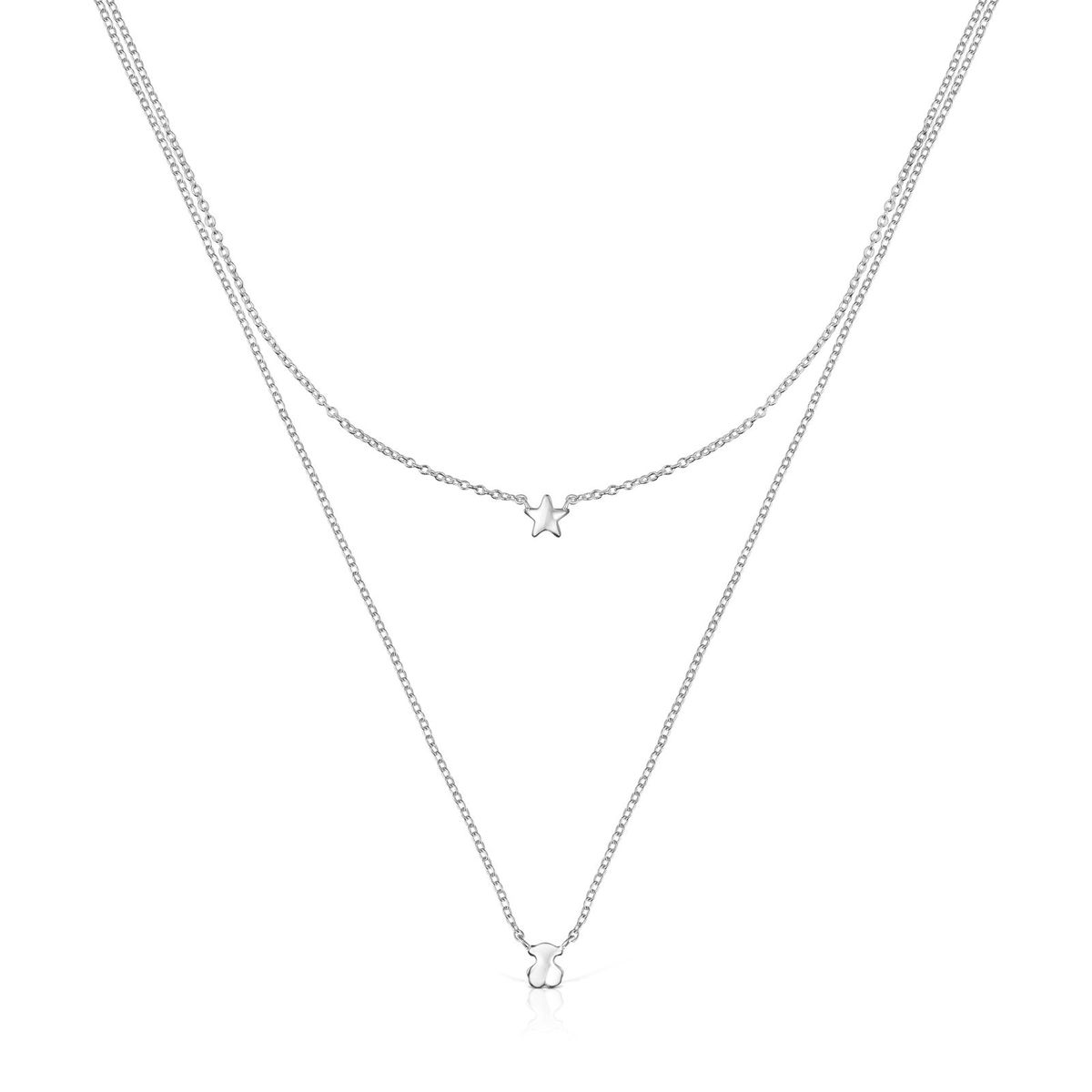 TOUS - Pack De Collares Oso-Estrella De Plata