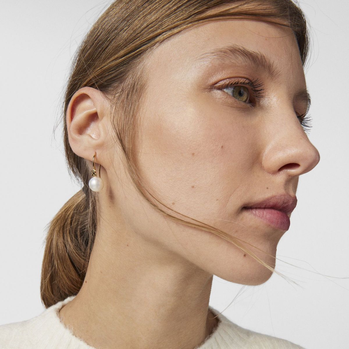 TOUS - Aretes Cortos De Plata Vermeil