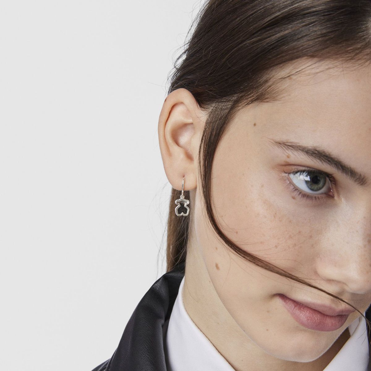 TOUS - Pendientes De Plata  Ónix Areia