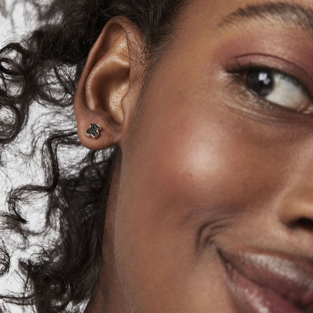 TOUS - Pendientes De Plata Vermeil  Espinela