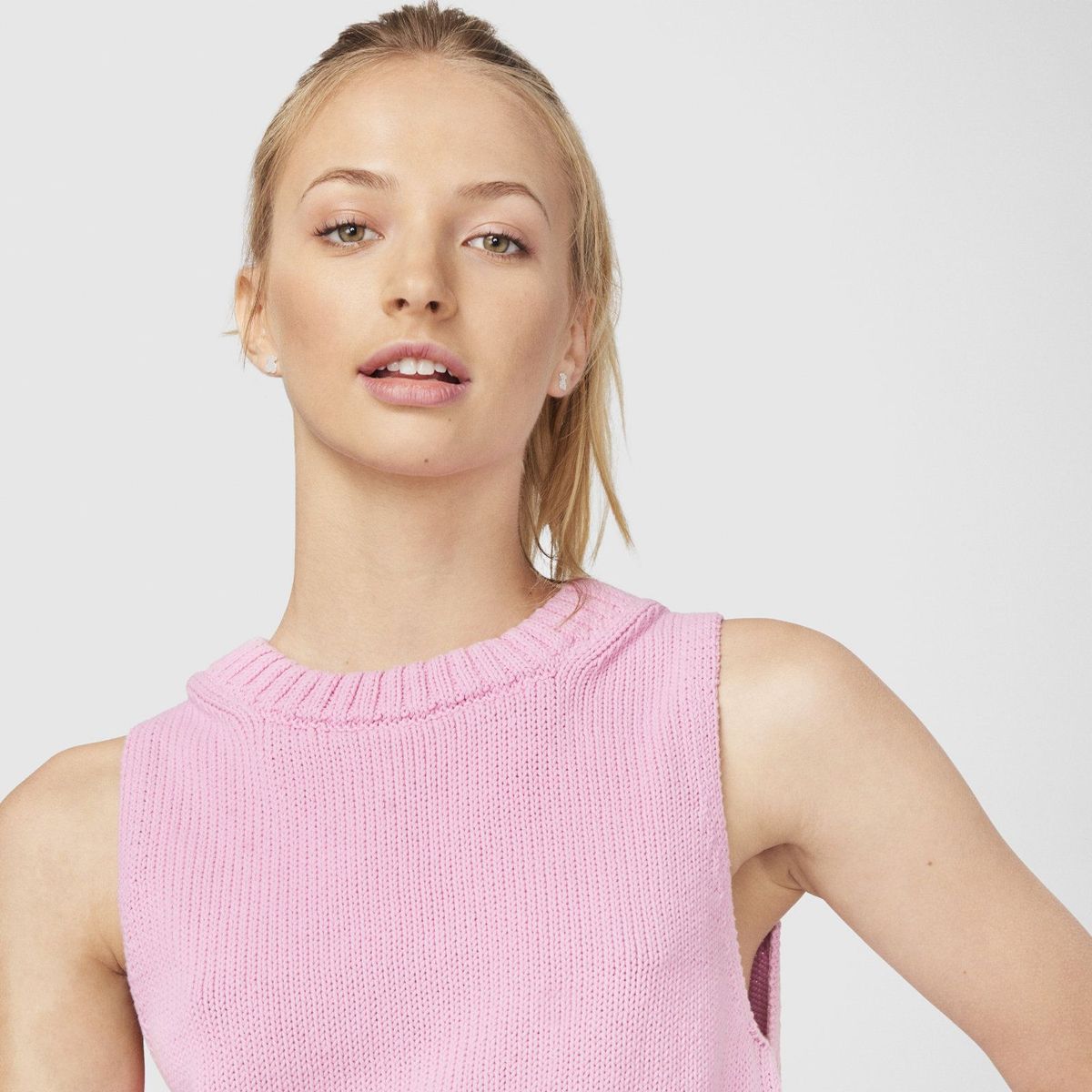 TOUS - Pendientes Botón De Plata Tous Bear