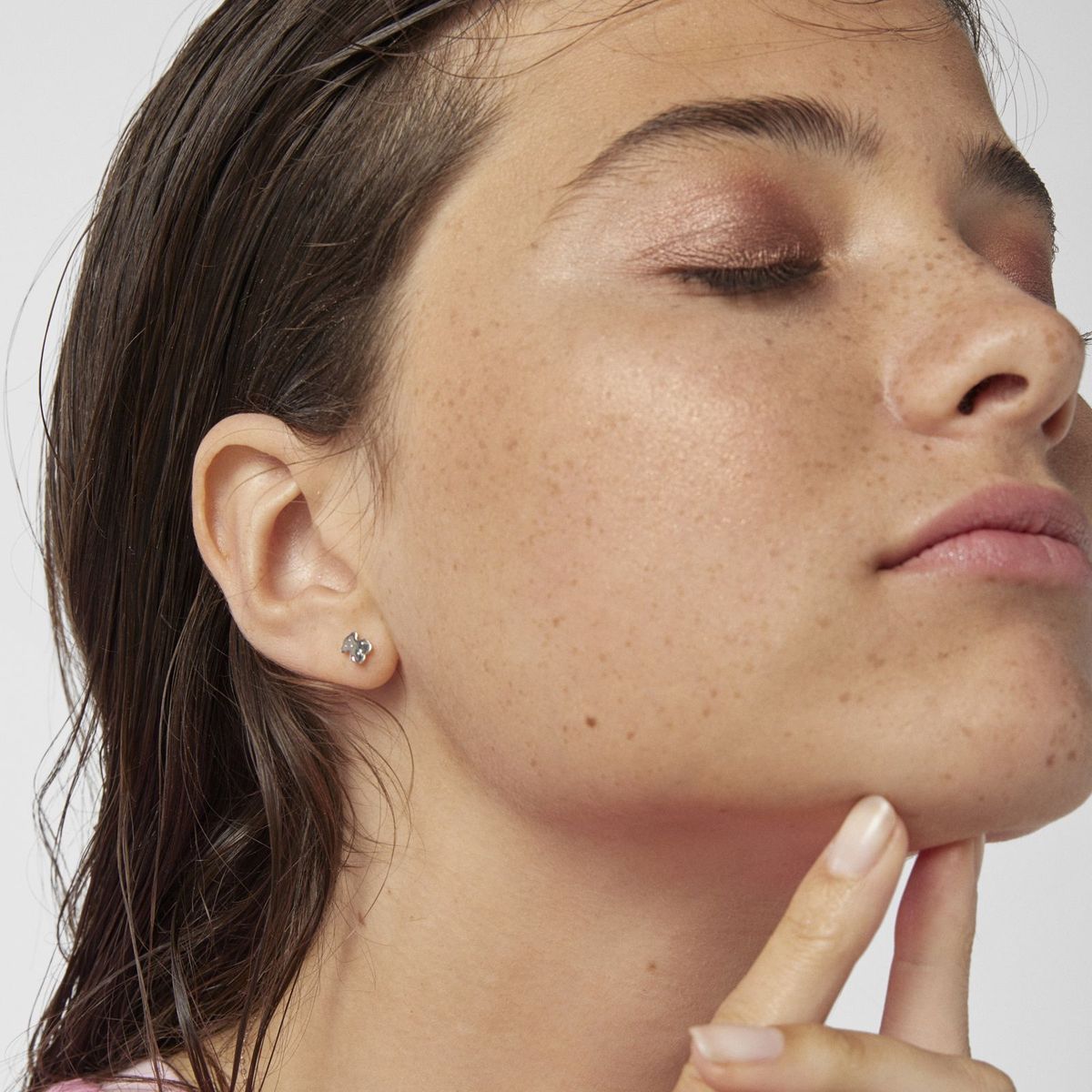 TOUS - Aretes de oro blanco Baby TOUS