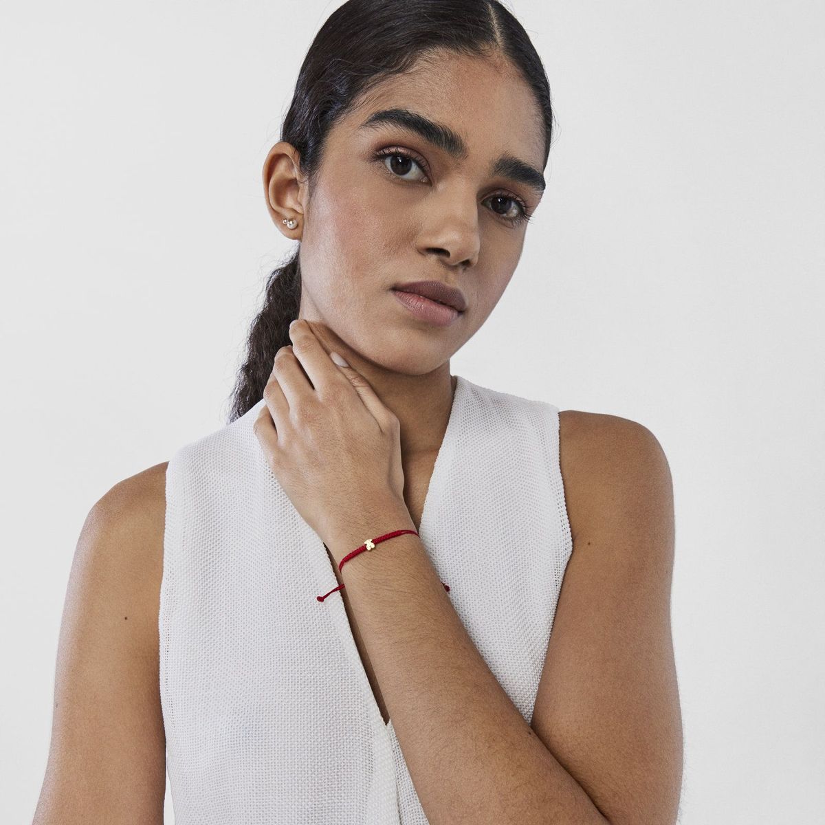 TOUS - Pulsera de hilo rojo Sweet Dolls Tous