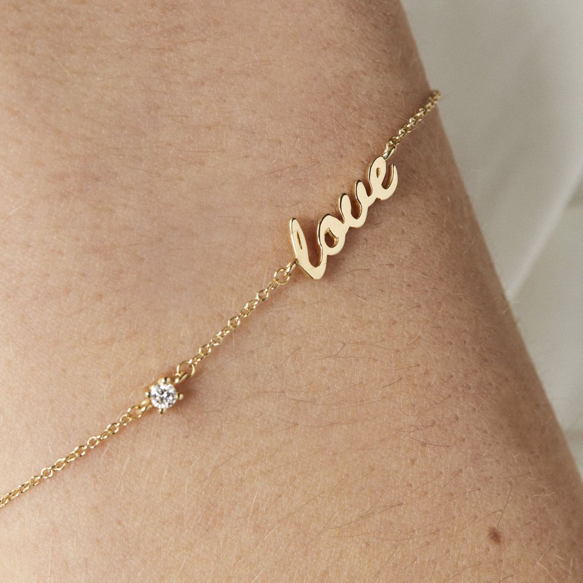 TOUS - Pulsera Love De Oro  Diamante