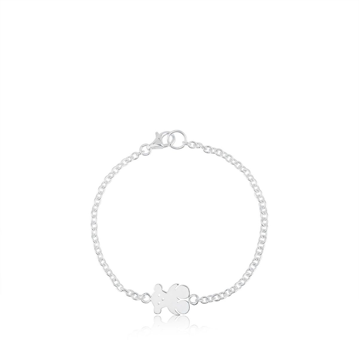 TOUS - Pulsera cadena de plata Bear Tous