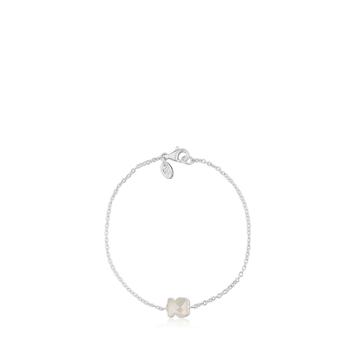 TOUS - Pulsera De Plata  Nácar Facetado