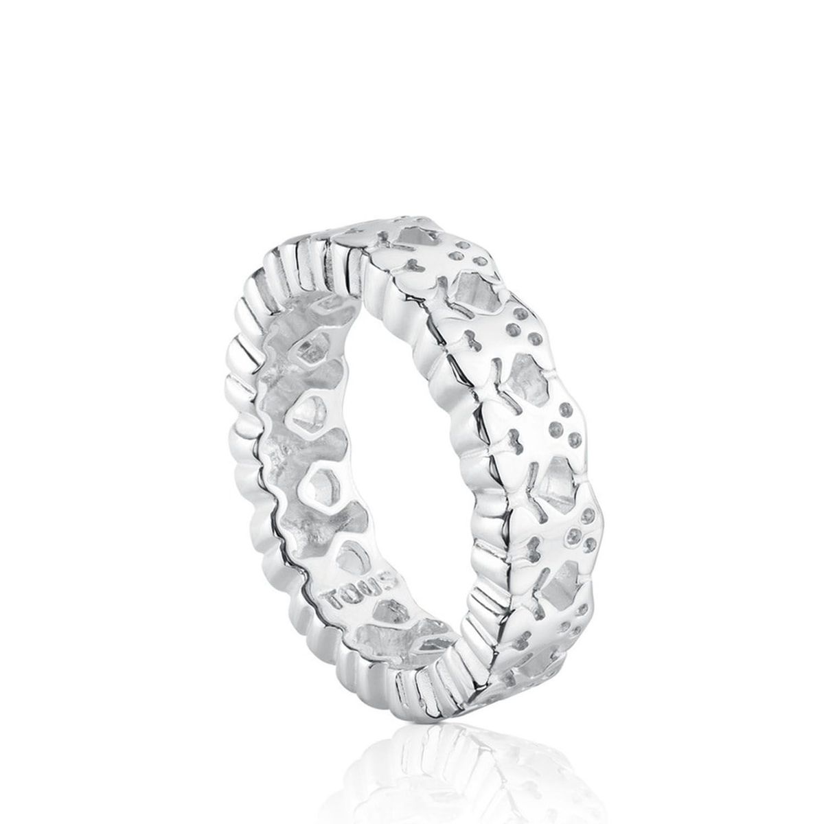 TOUS - Anillo De Plata Motivos Oso Puppies