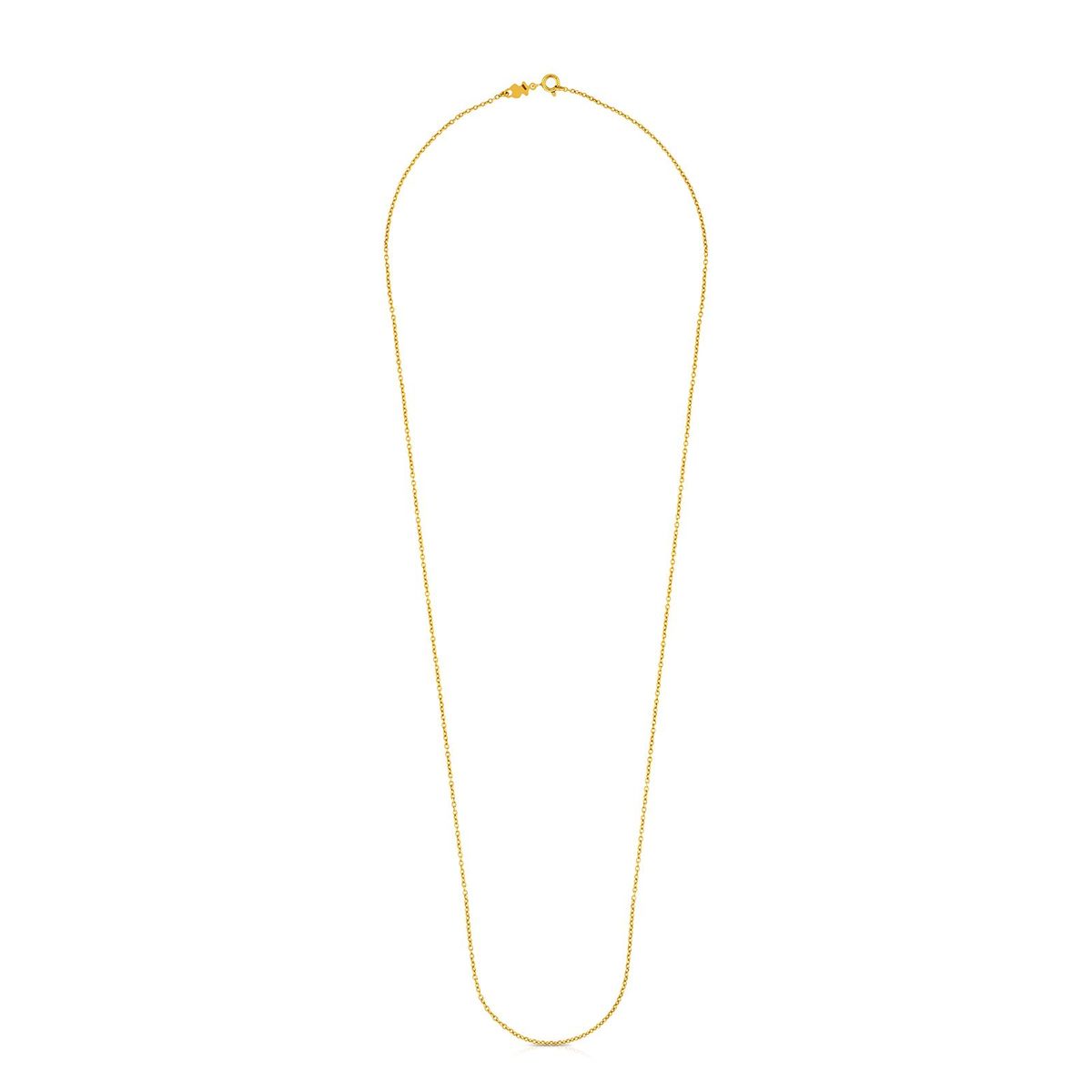 TOUS - Cadena Mediana De Plata Vermeil 70