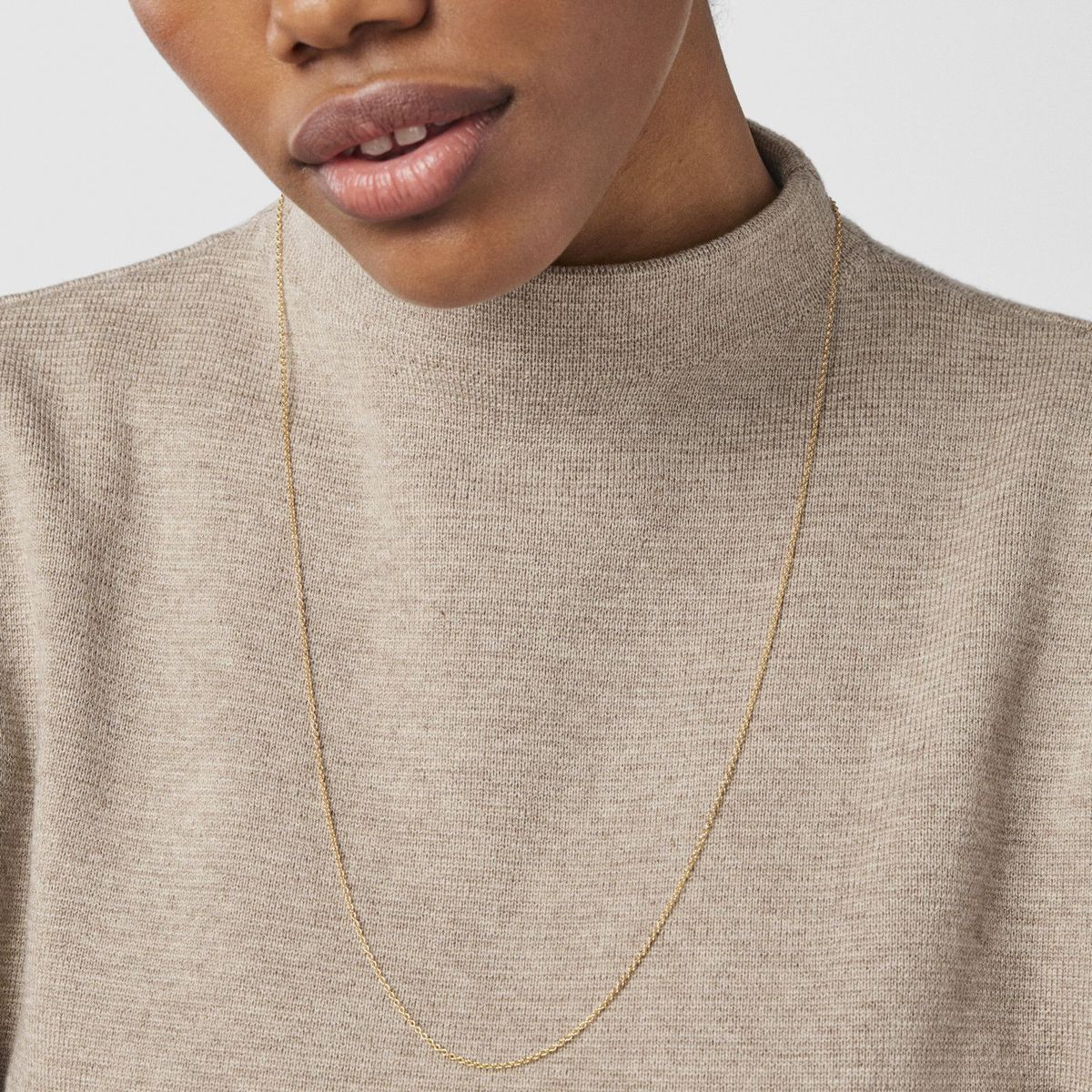 TOUS - Cadena Mediana De Plata Vermeil 70