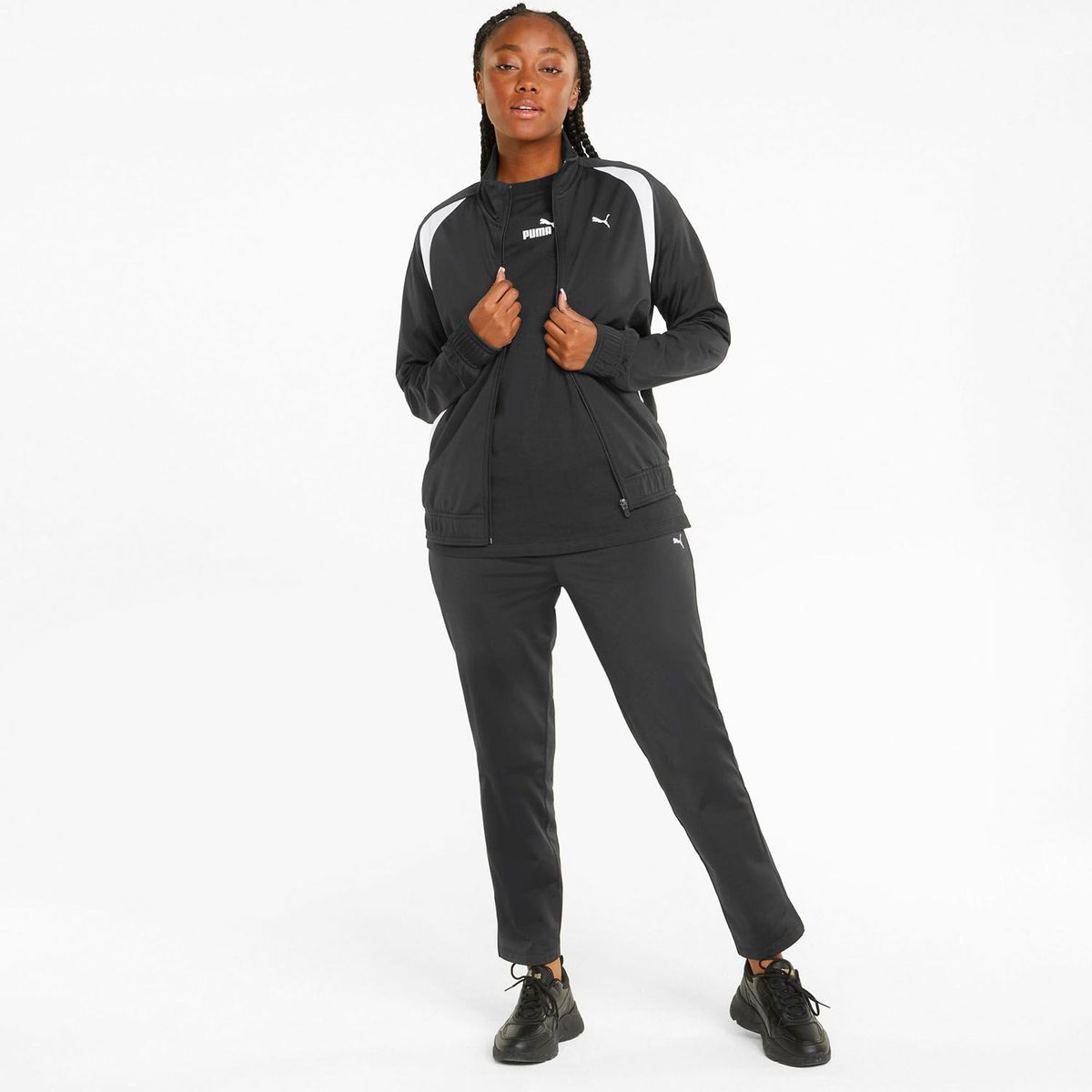 PUMA - Buzo Conjunto Deportivo Classic Tricot Suit op Puma Mujer