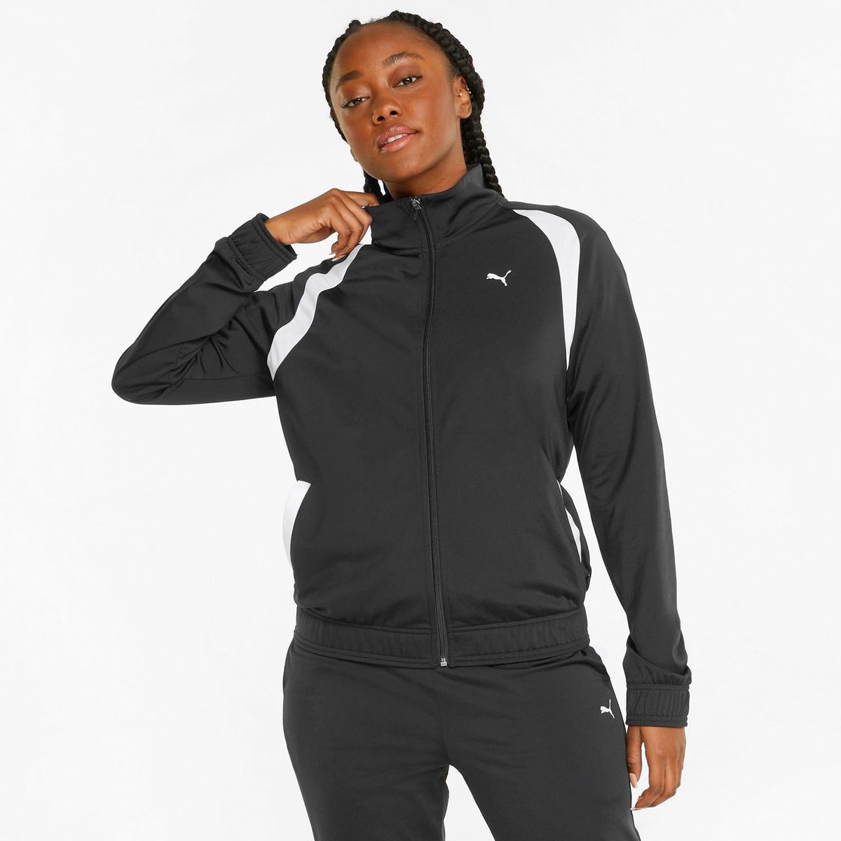 PUMA - Buzo Conjunto Deportivo Classic Tricot Suit op Puma Mujer