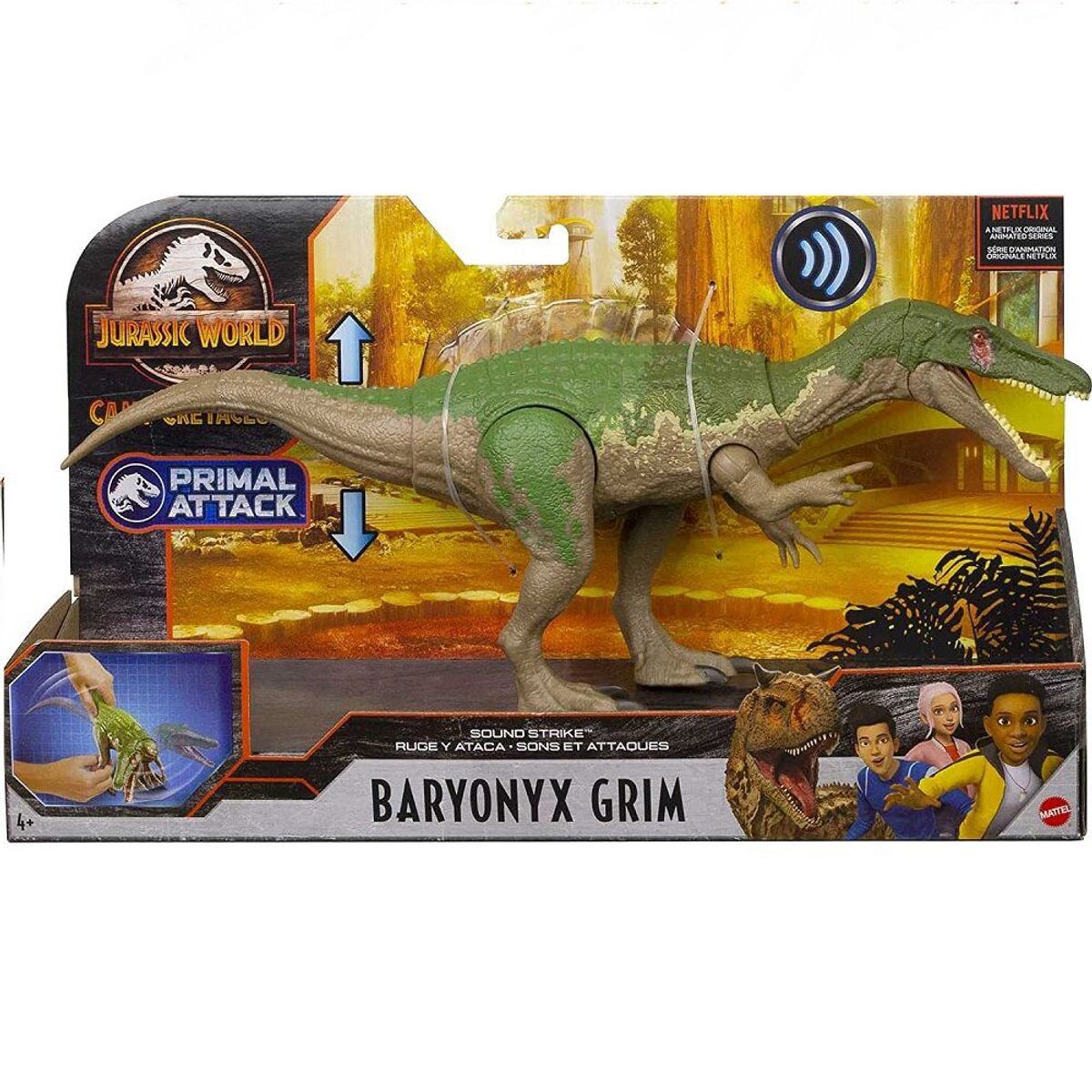 MATTEL - JURASSIC WORLD BARYONYX GRIM