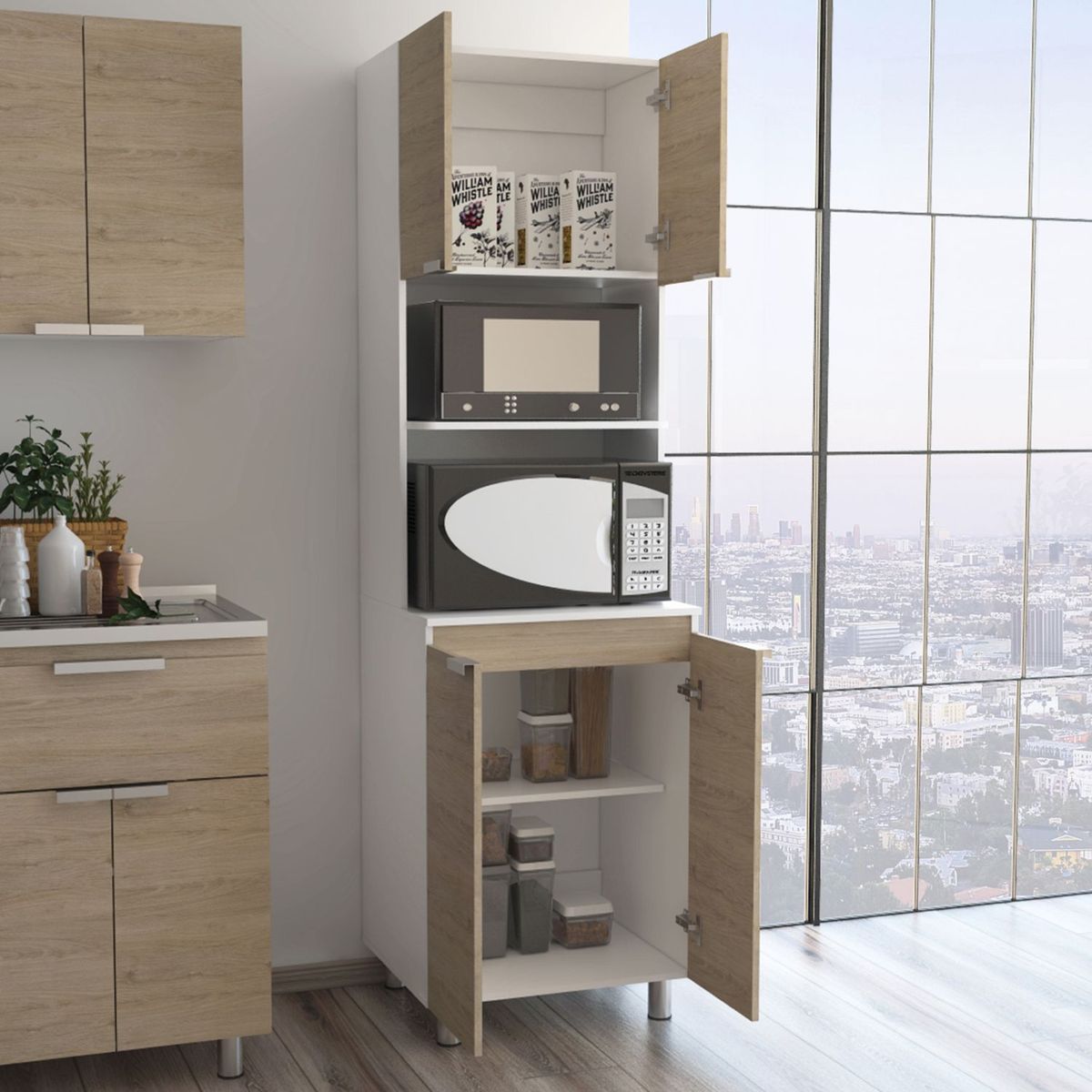 TUHOME - Mueble Alto de Cocina Fendi Rovebla