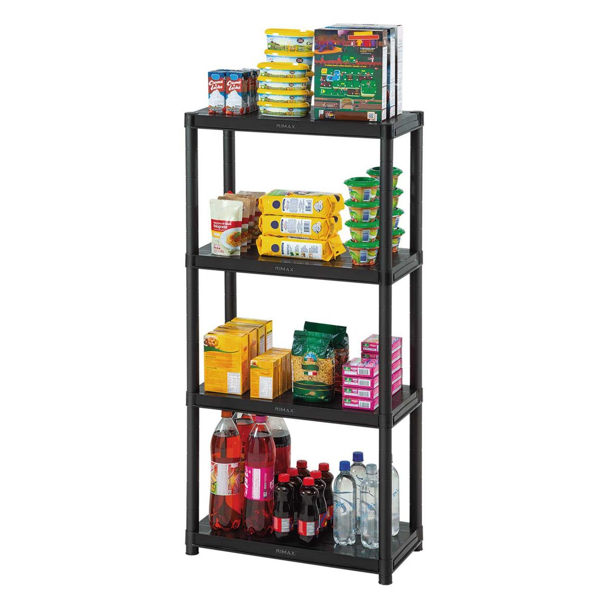 RIMAX - Estante Sólido 12 4 niveles