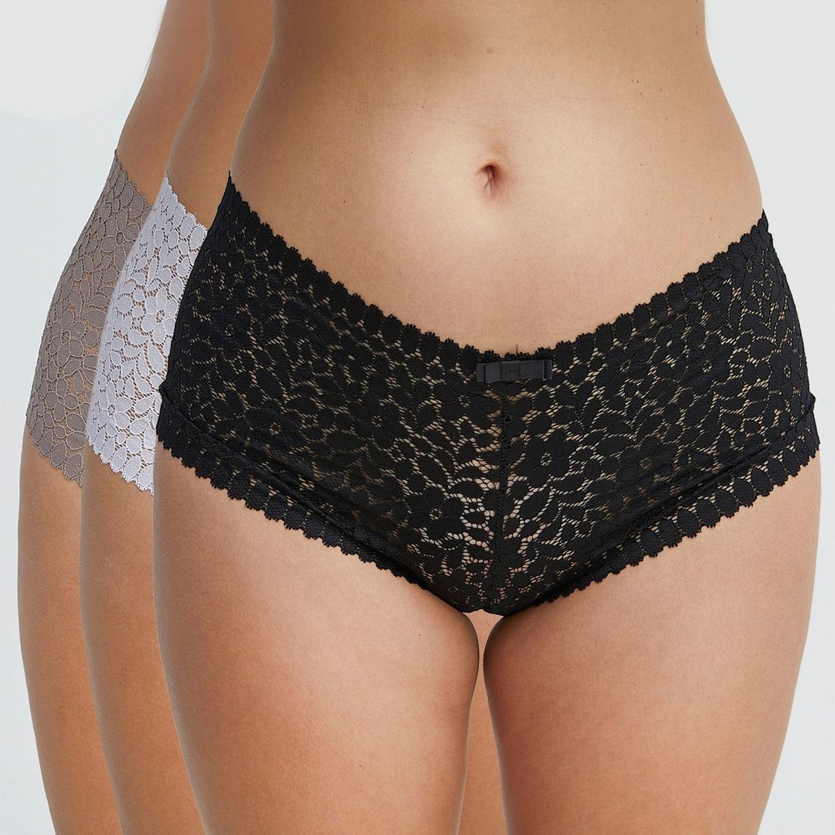 PALMERS - Pack 3 Pantaleta Encaje